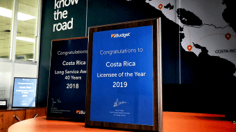 Budget Costa Rica reconhecido como a Melhor Licença de 2019