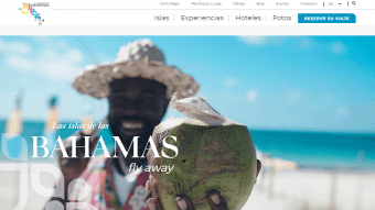 Bahamas lança site com versão em espanhol