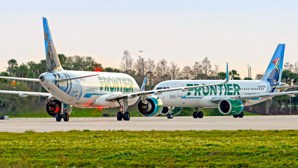 Frontier Airlines anuncia 8 novas rotas
