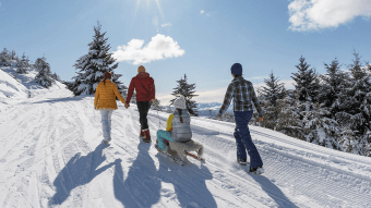 O festival nacional de neve começou em Bariloche