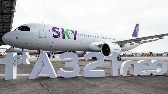 SKY recebe seu primeiro A321neo