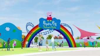 O primeiro parque temático Peppa Pig do mundo será inaugurado em 24 de fevereiro de 2022