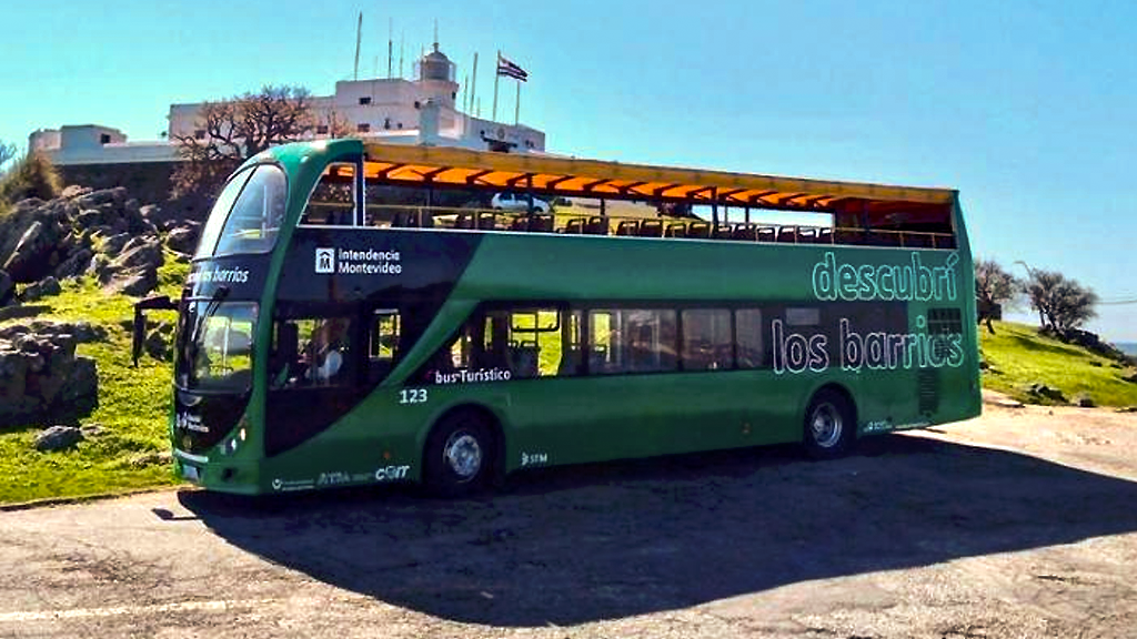 Ônibus turístico de Montevidéu é renovado com mais circuitos