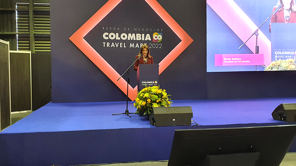 Inauguração bem-sucedida do Colombia Travel Mart 2022