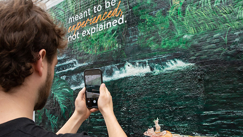 Murais interativos da Costa Rica cativam em Nova York