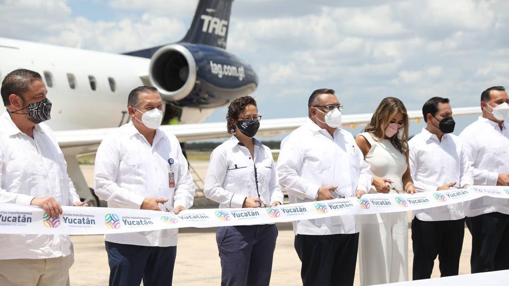 TAG Airlines inicia operações da rota Mérida-Guatemala