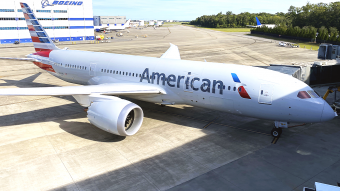 American Airlines recebe o primeiro Boeing 787-8 do ano