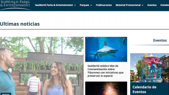 SeaWorld Parks & Entertainment lança portal para o mercado latino