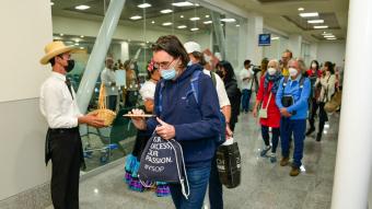 Edelweiss dobra frequência de voos para o aeroporto de Guanacaste