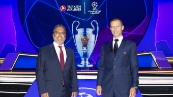 Turkish Airlines torna-se patrocinadora oficial da UEFA Champions League