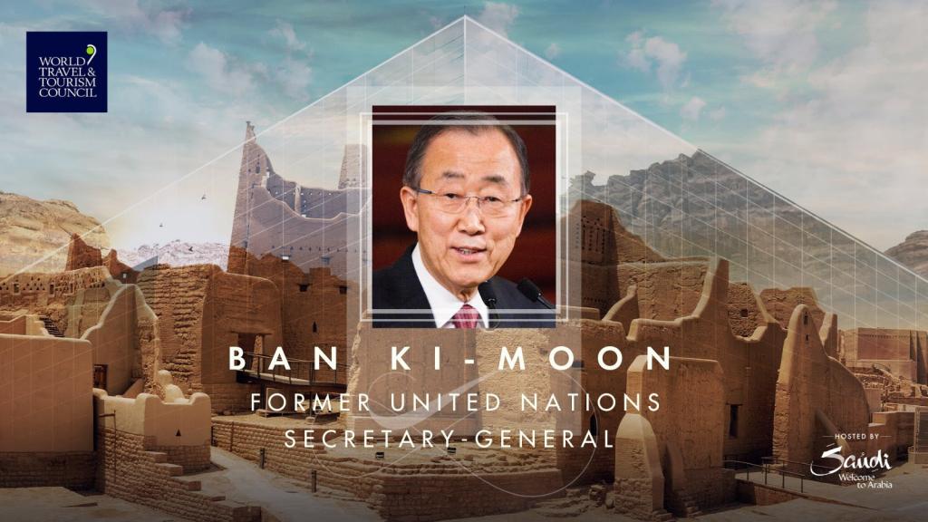 O orador principal da Cúpula Mundial na Arábia Saudita será Ban Ki-Moon